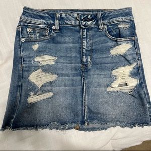 Stretch Jean skirt